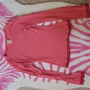 abercrombie kids pink long sleeved shirt size M.